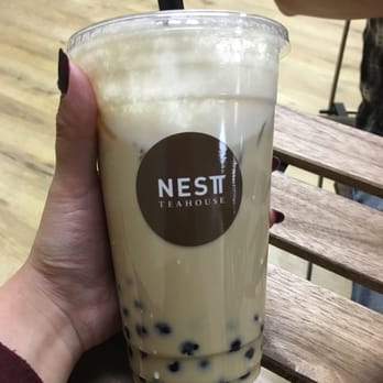 Nest Tea House - Hokkaido milk tea with boba - Bubble Tea Near Me - Arcadia, California Nest Tea House - Hokkaido milk tea with boba - Bubble Tea Near Me - Arcadia, California