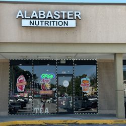 Alabaster Nutrition - Front of shop