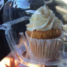 The "Great Pumpkin" cupcake! My girlfriend's probably going to be mad I didn't share. ;)
