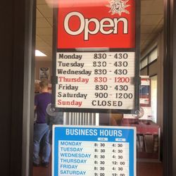 US Post Office - Hours