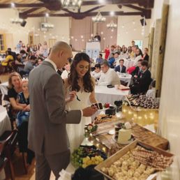 Dessert table design and offerings by Beans BBQ