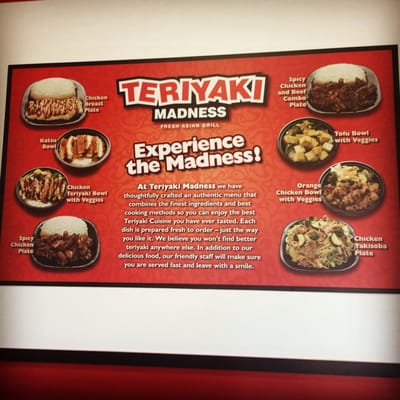 Menu photo 4 Teriyaki Madness Las Vegas, NV