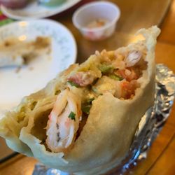 Taqueria Los Dos Gallos - Wish they'd take out the shrimp poop!