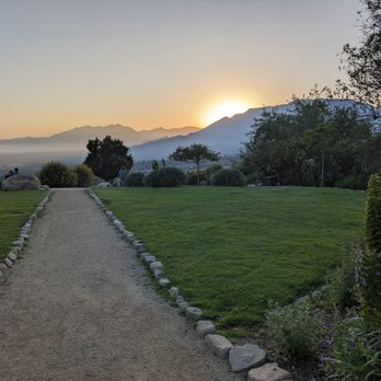 Meditation Mount - Path to the point to watch the sunset. - Meditation Centers Near Me - Ojai, California