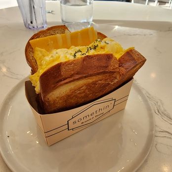 Somethin - Egg sandwich - so soft & delicious. Love that sweet mayo - Korean Near Me - La Mirada, California Somethin - Egg sandwich - so soft & delicious. Love that sweet mayo - Korean Near Me - La Mirada, California