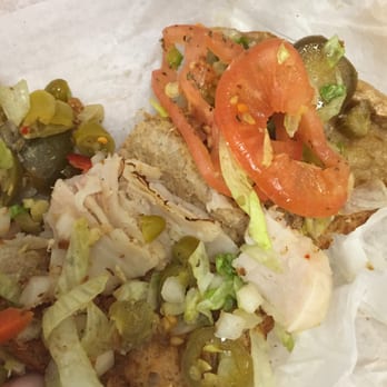 Potbelly - This is my "turkey" sandwich.... if you can even see the itty bitty slices that were put on there. - Sandwiches Near Me - Dallas, Texas