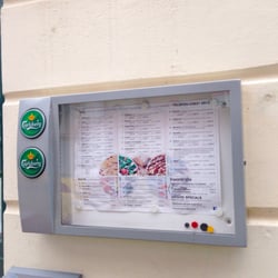 Pizza Sundflitzer - The menu, june 2015