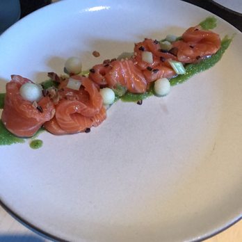 The Morris - Trout crudo - New American Near Me - San Francisco, California