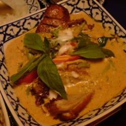 Amporn's Thai Restaurant - Rotes Curry mit Ente (Nr.77)