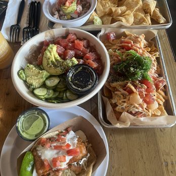 Seasurf Fish Co - Fish taco, the Original Poke Bowl, Poke Nachos, Ceviche Mixto, and Chips & Guacamole - Seafood Near Me - Del Mar, California Seasurf Fish Co - Fish taco, the Original Poke Bowl, Poke Nachos, Ceviche Mixto, and Chips & Guacamole - Seafood Near Me - Del Mar, California