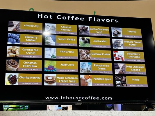 Menu photo 8 in house coffee San Dimas, CA