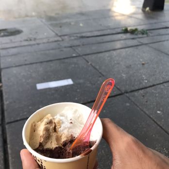 Petit Monde Bistro & Cafe - Partially eaten vegan gelato - Breakfast & Brunch Near Me - Washington, DC, District of Columbia Petit Monde Bistro & Cafe - Partially eaten vegan gelato - Breakfast & Brunch Near Me - Washington, DC, District of Columbia