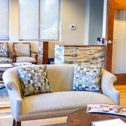 Midtown Dental - Comfortable patient waiting room at Midtown Dental Raleigh NC family dental office