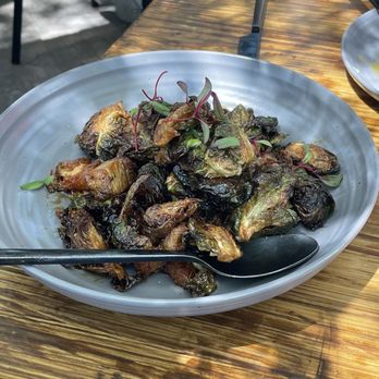 Benchmark - Yummy brussels! - New American Near Me - Santa Ana, California