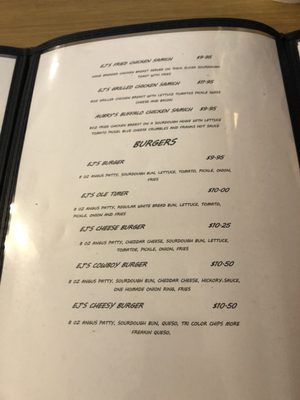 Menu photo 6 EJs Cotton Pickin Dive Stanton, TX