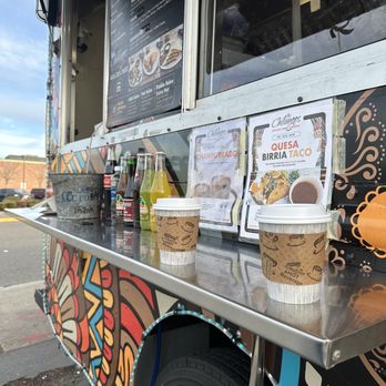 Los Chilangos - Champurrado while we wait - Food Trucks Near Me - Bellevue, Washington