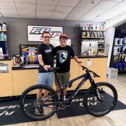 Fullerton Bicycles Company - The great Mike Franze presenting me with my new bike!