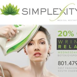 Simplexity Medical Aesthetics - Call now for next Wednesday!