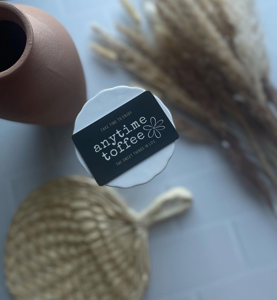 Anytime Toffee, Coffee & Gifts Logo