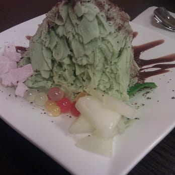 Frostcity - mint with chocolate drizzle. - Desserts Near Me - Honolulu, Hawaii Frostcity - mint with chocolate drizzle. - Desserts Near Me - Honolulu, Hawaii