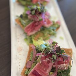 Tostadas Ahi Tuna