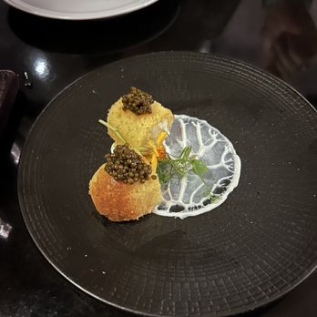 Bourbon Steak by Michael Mina - Caviar Twinkie.  Definitely an experience - Steakhouses Near Me - Nashville, Tennessee