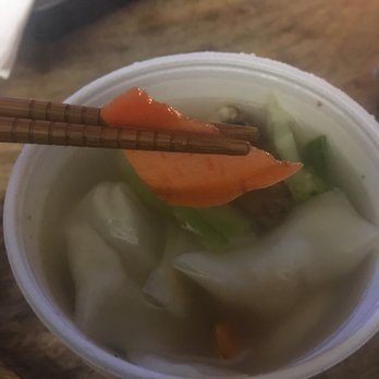 Chef Ming's Kitchen - Yum. Hot, steamy soup with freshly cut vegetables. The wontons were homemade! - Chinese Near Me - Los Angeles, California Chef Ming's Kitchen - Yum. Hot, steamy soup with freshly cut vegetables. The wontons were homemade! - Chinese Near Me - Los Angeles, California