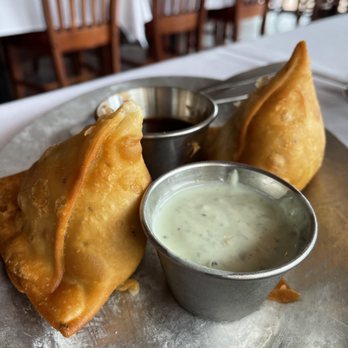 Guru Indian Restaurant - Vegetable Samosa (2) - Indian Near Me - Clermont, Florida