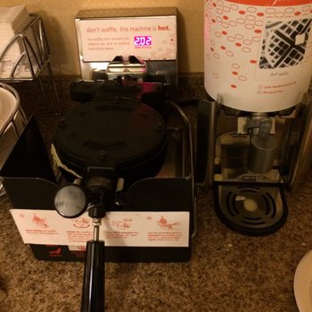 Hampton Inn & Suites Nacogdoches - The waffle maker, she works! - Hotels Near Me - Nacogdoches, Texas