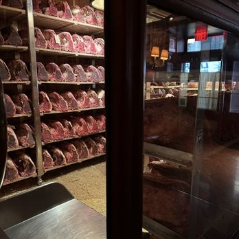 Gallaghers Steakhouse - Aging room - Steakhouses Near Me - New York, New York