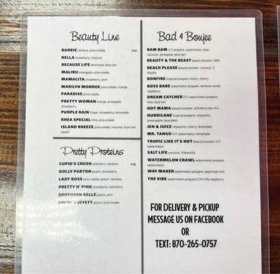 Menu photo 2 Rouge Nutrition Baton Rouge, LA Menu photo 2 Rouge Nutrition Baton Rouge, LA