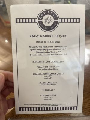 Cowbell Seafood & Oyster by null