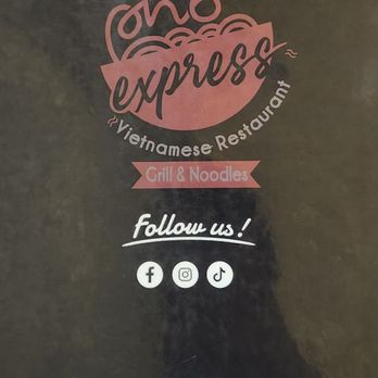 Pho Express - Here's the socials - Vietnamese Near Me - Long Beach, California