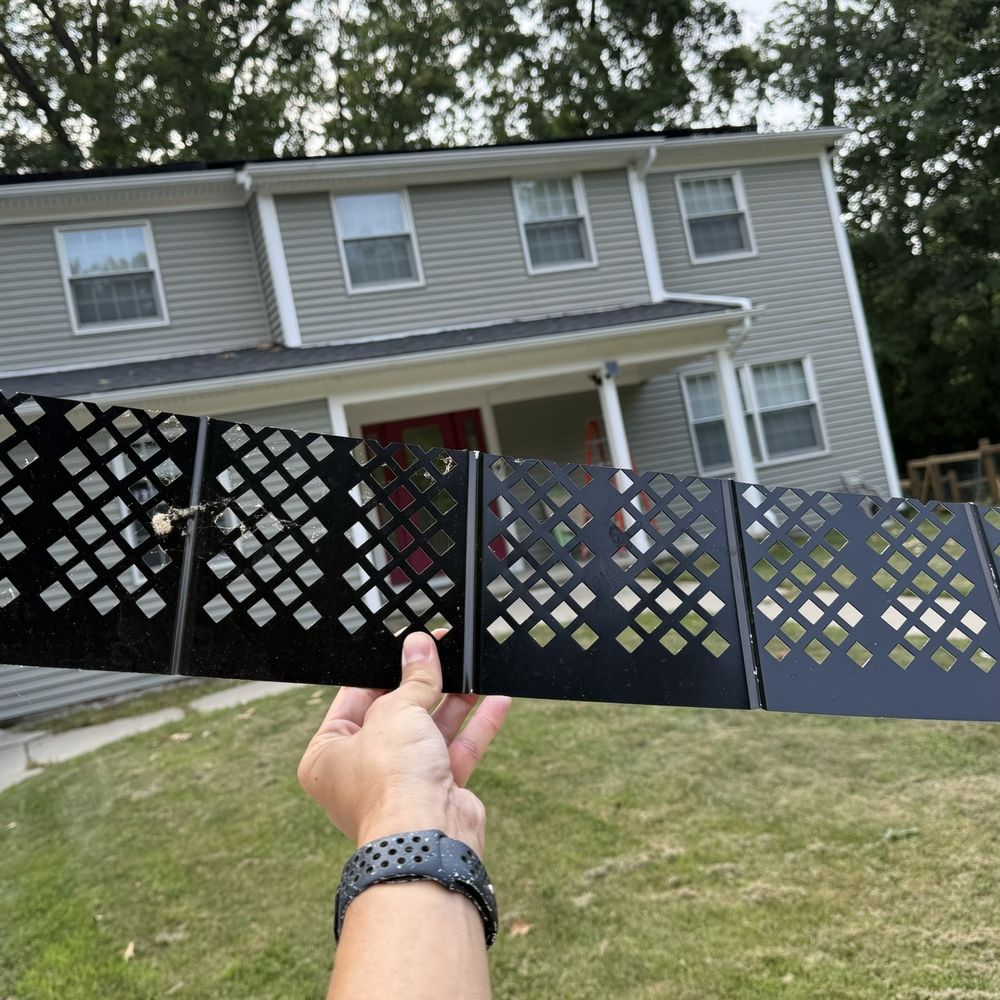Oak Electric - A critter guard that fell off the solar panel and was found on the ground three months ago - Solar Installation Near Me - Waterford, Michigan