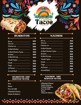 Menu photo 2 Lagos Tacos Ebenezer New Orleans, LA Menu photo 2 Lagos Tacos Ebenezer New Orleans, LA