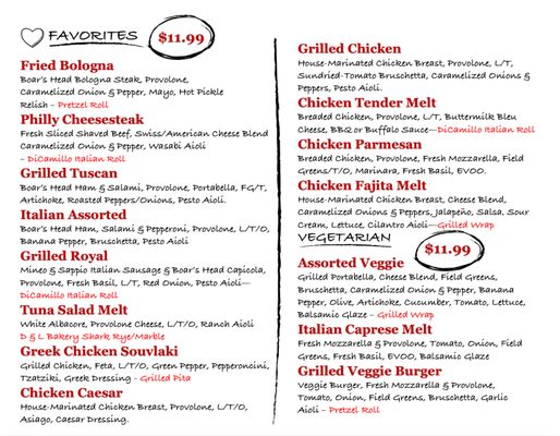 Menu photo 3 Lancaster's Broadway Deli Lancaster, NY