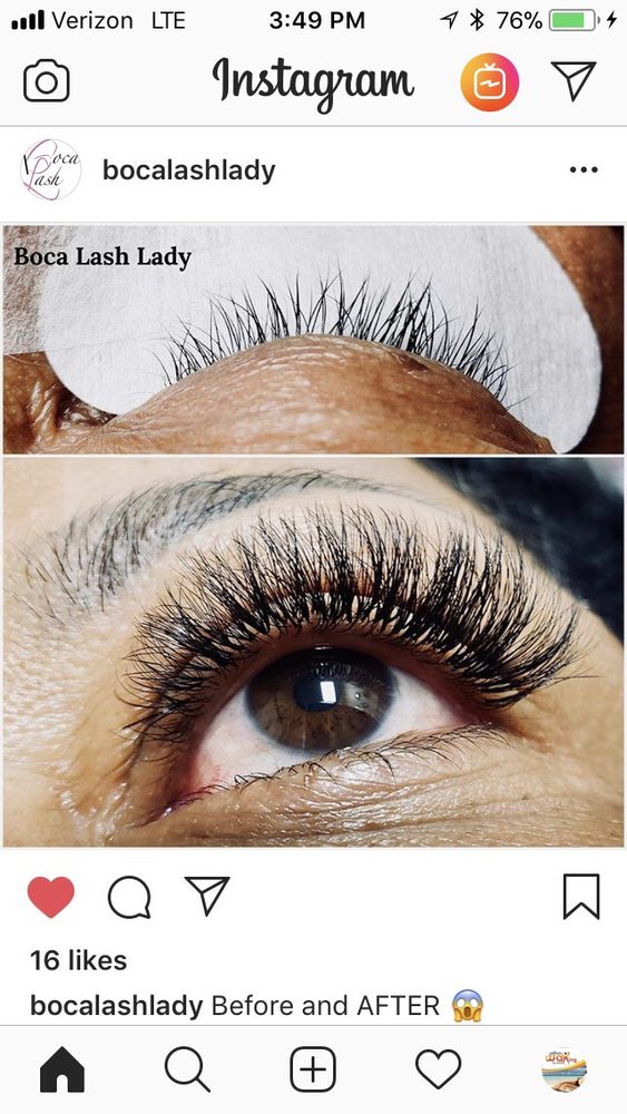 Boca Lash Logo