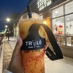 TruLē Boba & Tea - Mangonada w/ mango jelly