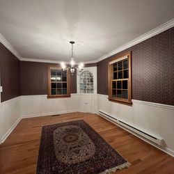 Danbury Painting - Interior Painting and Wallpaper installed for a Homeowner