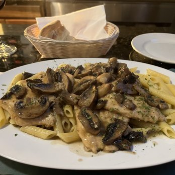 Black Point Pizza - Black Point Pizza Chicken Marsala over penne pasta - Pizza Near Me - Niantic, Connecticut Black Point Pizza - Black Point Pizza Chicken Marsala over penne pasta - Pizza Near Me - Niantic, Connecticut