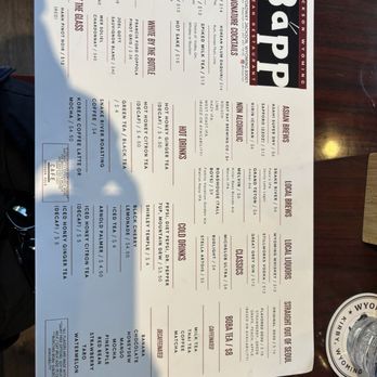 Bapp Korean Restaurant - Menu - Asian Fusion Near Me - Jackson, Wyoming