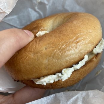 Bubbe's Fine Bagels - Plain bagel - Bagels Near Me - Tucson, Arizona