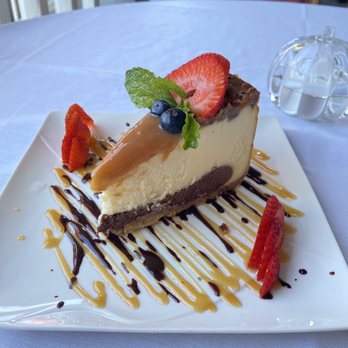 Lara’s Fine Dining - Cheesecake, I request with fresh strawberries - Italian Near Me - Richmond, California Lara’s Fine Dining - Cheesecake, I request with fresh strawberries - Italian Near Me - Richmond, California