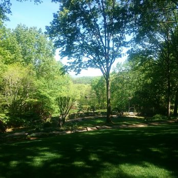 Gibbs Gardens - View from front of Manor House - Botanical Gardens Near Me - Ball Ground, Georgia Gibbs Gardens - View from front of Manor House - Botanical Gardens Near Me - Ball Ground, Georgia