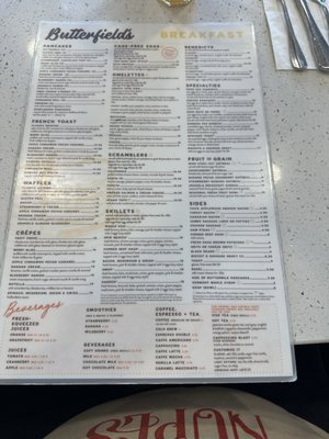 Menu photo 3 Butterfield's Pancake House Scottsdale, AZ Menu photo 3 Butterfield's Pancake House Scottsdale, AZ