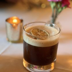 Black lime mocktail