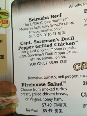 Menu photo 3 Firehouse Subs Jacksonville, FL Menu photo 3 Firehouse Subs Jacksonville, FL