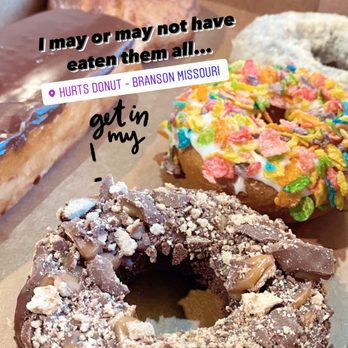 Hurts Donut - I ate them all.... - Donuts Near Me - Branson, Missouri Hurts Donut - I ate them all.... - Donuts Near Me - Branson, Missouri