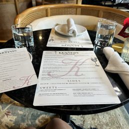 Table setup
