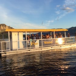 Pier Water Sports - 25 Passenger Party Barge - Sound System, Bathroom And Bar/Tables/Chairs